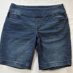 Natural Reflections Dark Blue Jean Shorts